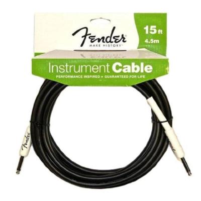 FENDER PERFORMANCE SERIES INSTRUMENT CABLE 15 BLACK